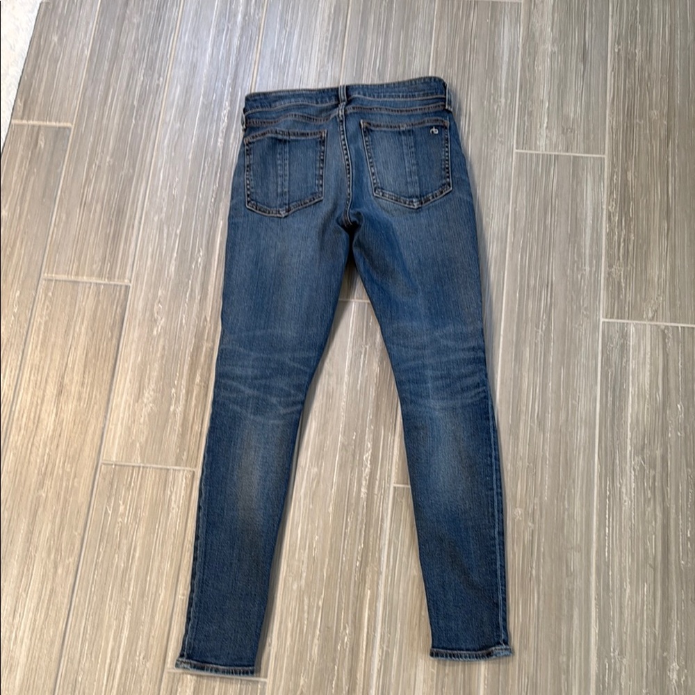 Rag & Bone Cate mid rise skinny Blue Jeans, size 26 - Picture 9 of 9